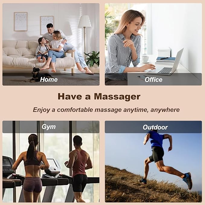 Pistola de Masaje 8D.