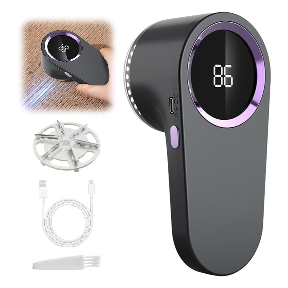 LintPro™ – Quitapelusas Eléctrico con Pantalla LED